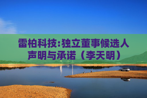 雷柏科技:独立董事候选人声明与承诺（李天明）