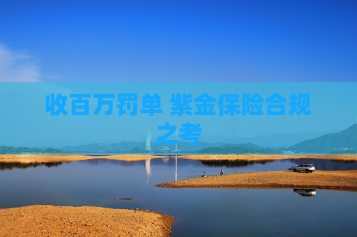 收百万罚单 紫金保险合规之考