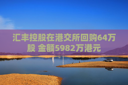 汇丰控股在港交所回购64万股 金额5982万港元