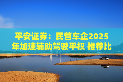 平安证券：民营车企2025年加速辅助驾驶平权 推荐比亚迪股份等