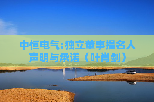 中恒电气:独立董事提名人声明与承诺（叶肖剑）