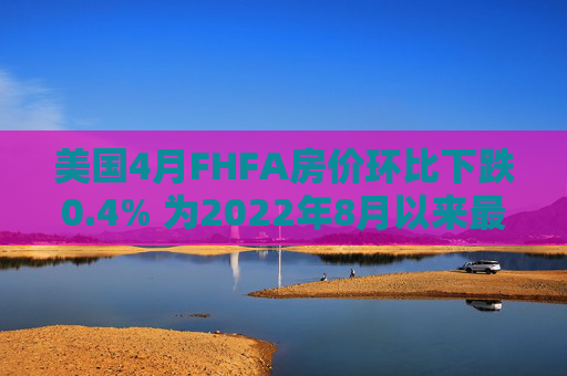美国4月FHFA房价环比下跌0.4% 为2022年8月以来最大跌幅