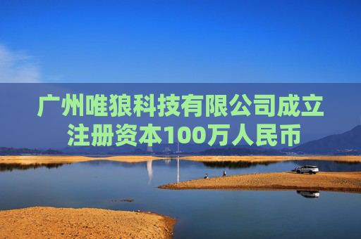 广州唯狼科技有限公司成立 注册资本100万人民币