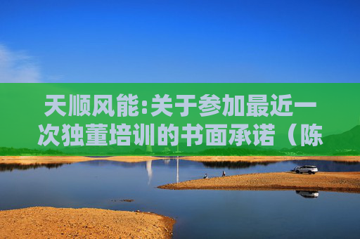 天顺风能:关于参加最近一次独董培训的书面承诺（陈增炀）