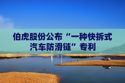 伯虎股份公布“一种快拆式汽车防滑链”专利