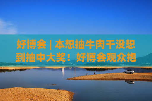 好博会 | 本想抽牛肉干没想到抽中大奖！好博会观众抱走马歇尔音响