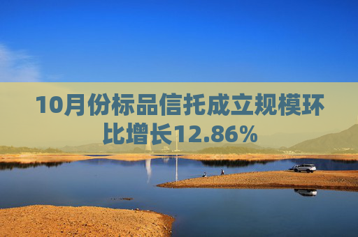 10月份标品信托成立规模环比增长12.86%