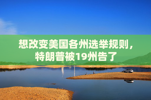 想改变美国各州选举规则，特朗普被19州告了