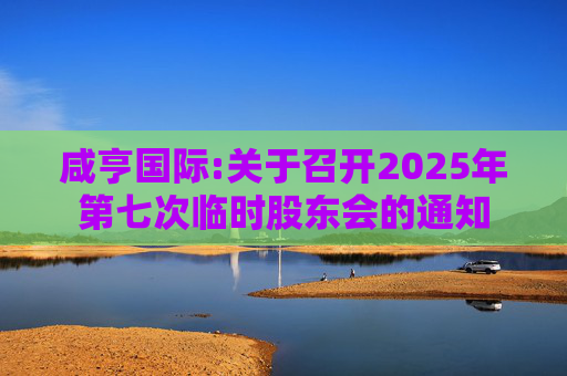 咸亨国际:关于召开2025年第七次临时股东会的通知
