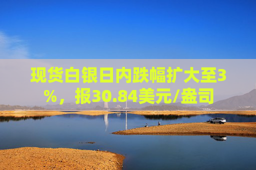 现货白银日内跌幅扩大至3%，报30.84美元/盎司  第1张