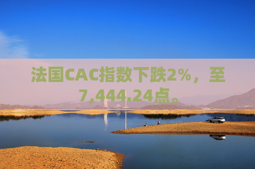法国CAC指数下跌2%，至7,444.24点。