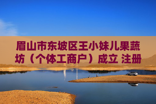 眉山市东坡区王小妹儿果蔬坊（个体工商户）成立 注册资本5万人民币  第1张