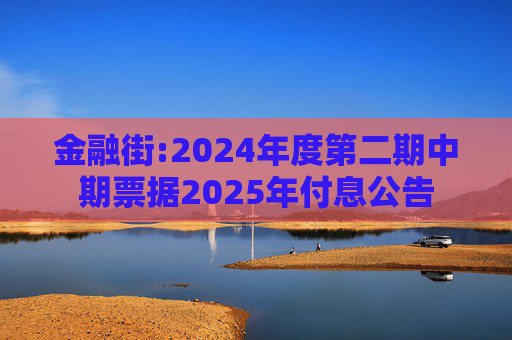 金融街:2024年度第二期中期票据2025年付息公告  第1张