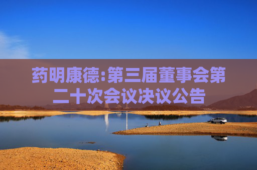 药明康德:第三届董事会第二十次会议决议公告  第1张