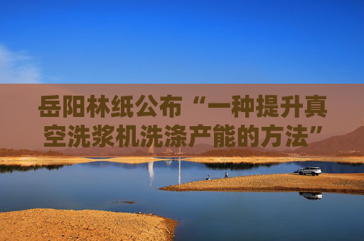 岳阳林纸公布“一种提升真空洗浆机洗涤产能的方法”专利