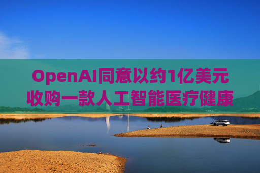 OpenAI同意以约1亿美元收购一款人工智能医疗健康应用