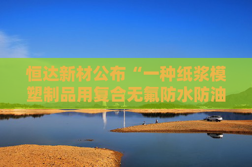 恒达新材公布“一种纸浆模塑制品用复合无氟防水防油剂的制备方法”专利