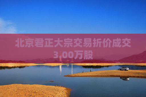 北京君正大宗交易折价成交3.00万股