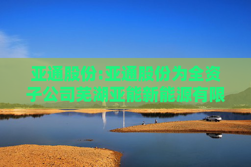 亚通股份:亚通股份为全资子公司芜湖亚能新能源有限责任公司提供担保公告