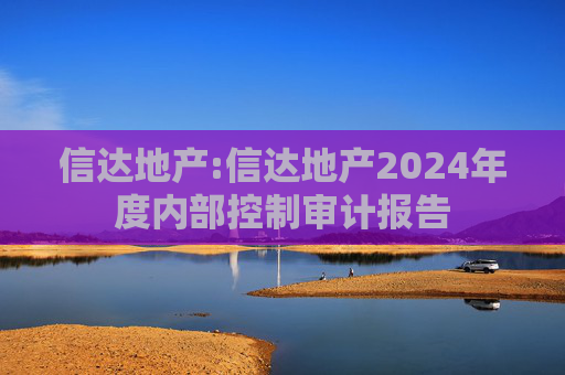 信达地产:信达地产2024年度内部控制审计报告