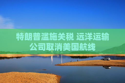 特朗普滥施关税 远洋运输公司取消美国航线