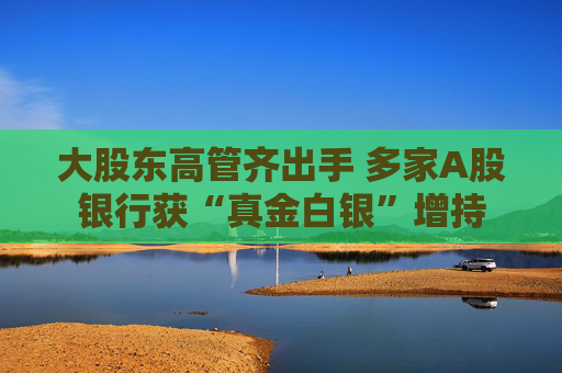 大股东高管齐出手 多家A股银行获“真金白银”增持