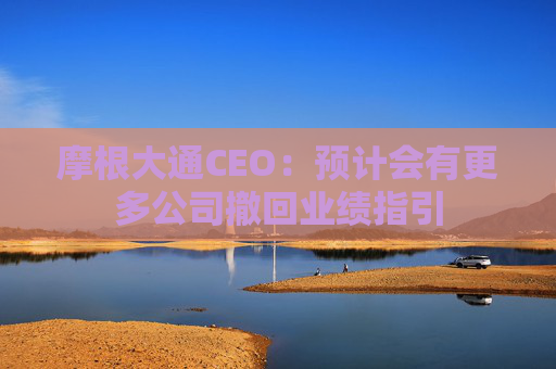 摩根大通CEO：预计会有更多公司撤回业绩指引