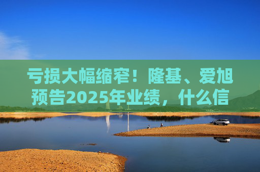亏损大幅缩窄！隆基、爱旭预告2025年业绩，什么信号？