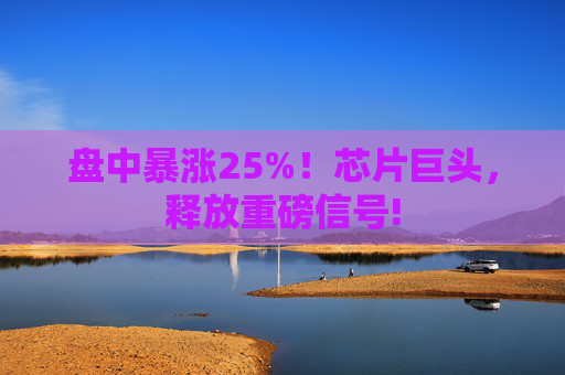 盘中暴涨25%！芯片巨头，释放重磅信号!