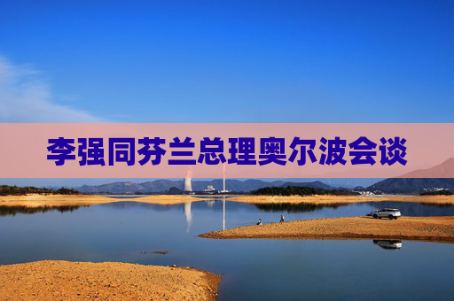 李强同芬兰总理奥尔波会谈