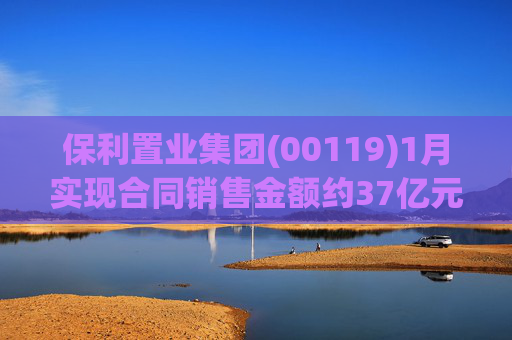 保利置业集团(00119)1月实现合同销售金额约37亿元 同比减少22.92%