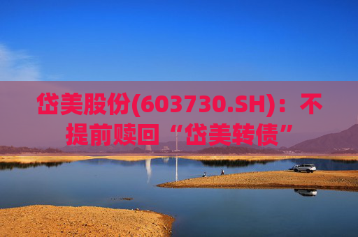 岱美股份(603730.SH)：不提前赎回“岱美转债”