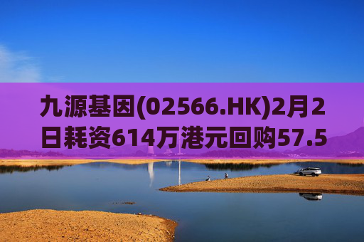 九源基因(02566.HK)2月2日耗资614万港元回购57.5万股