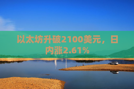 以太坊升破2100美元，日内涨2.61%