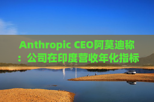 Anthropic CEO阿莫迪称：公司在印度营收年化指标4个月内翻倍