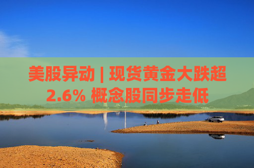 美股异动 | 现货黄金大跌超2.6% 概念股同步走低