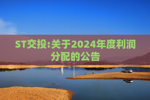 ST交投:关于2024年度利润分配的公告