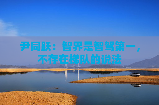 尹同跃：智界是智驾第一，不存在梯队的说法