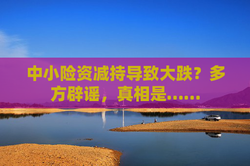 中小险资减持导致大跌？多方辟谣，真相是……