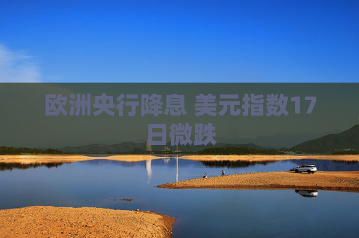 欧洲央行降息 美元指数17日微跌  第1张