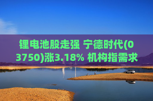 锂电池股走强 宁德时代(03750)涨3.18% 机构指需求端持续高增 锂行业长期景气趋势不改