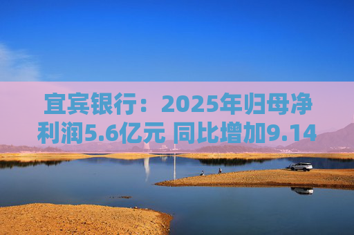 宜宾银行：2025年归母净利润5.6亿元 同比增加9.14%