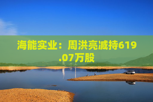海能实业：周洪亮减持619.07万股