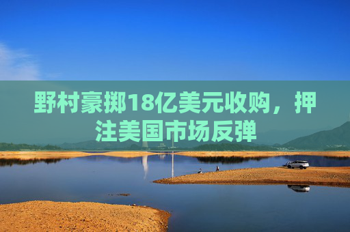野村豪掷18亿美元收购，押注美国市场反弹