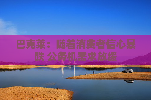 巴克莱：随着消费者信心暴跌 公务机需求放缓