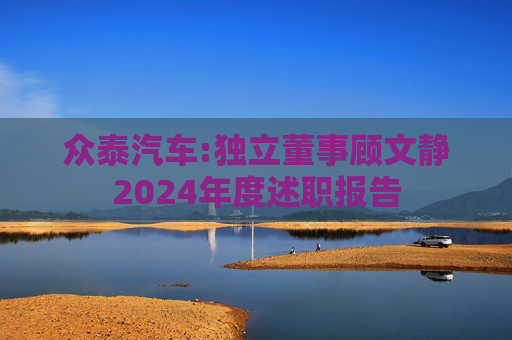 众泰汽车:独立董事顾文静2024年度述职报告  第1张