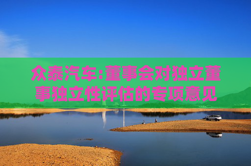 众泰汽车:董事会对独立董事独立性评估的专项意见
