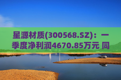 星源材质(300568.SZ)：一季度净利润4670.85万元 同比减少56.39%