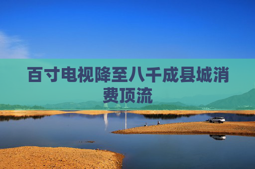 百寸电视降至八千成县城消费顶流