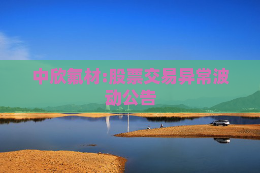中欣氟材:股票交易异常波动公告